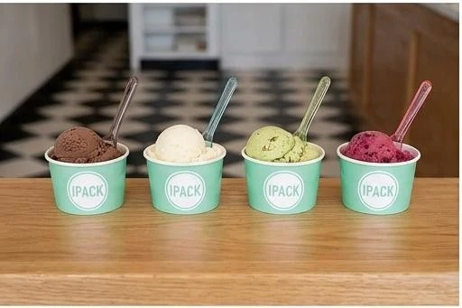 6oz Disposable Ice Cream Cups factory